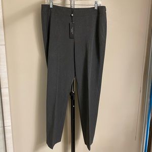 NWT Talbot’s “Heritage” Gray Side-Zip Dress Pants